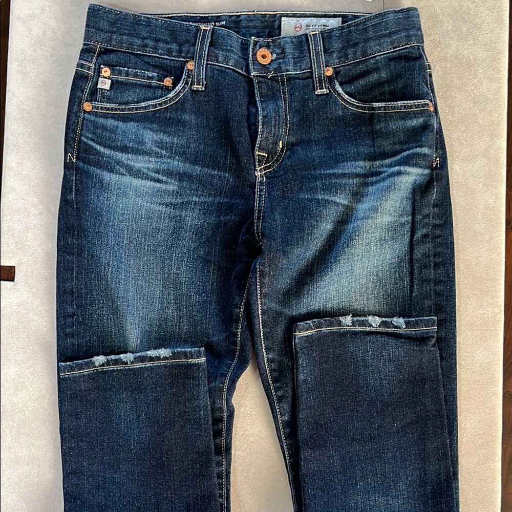 AG Destressed Denim